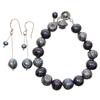 Saltwater Barock Black South Sea Pearl Bracelet (JEW-315)