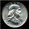 1958D Franklin Half Dollar Uncirculated GEM Graded FBL (COI-4074)