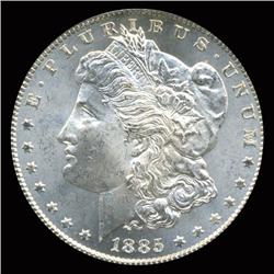 1884CC Morgan Dollar Choice+ Uncirculated RARE Variety (COI-4090)