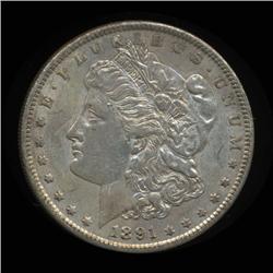 1891S Morgan Dollar High Grade SCARCE Date (COI-4101)