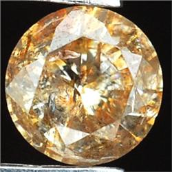 .14ct RARE Round Cut Unheated Fancy Diamond RETAIL $750 (GEM-7177)