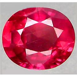1.33ct RARE Top AAA Mozambique Pink Red Ruby VS Oval Cut  RETAIL $1350 (GEM-7319)