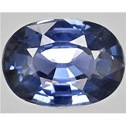  0.78ct RARE Oval Cut Top AAA Blue Sapphire VVS RETAIL $1550 (GEM-7525)