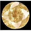 0.18ct RARE Round Cut Unheated Yellow Diamond RETAIL $900 (GEM-7605)