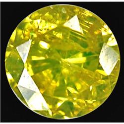 0.22ct VERY RARE Fancy Yellow Green Natural Diamond RETAIL $1500 (GEM-7864)
