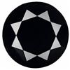 5.92ct VERY RARE Excellent Deep Black Natural Diamond RETAIL $25000 (GEM-7872)