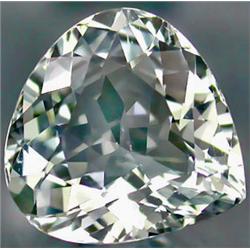 5.76ct RARE Natural Aquamarine Brazil Very Nice Color & Spark FLAWLESS RETAIL $3850 (GEM-8020)