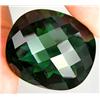 48.70ct RARE Charming Cushion Checkerboard Green Quartz FLAWLESS RARE $1350 (GEM-8073A)