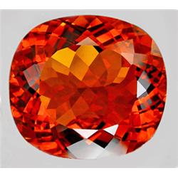 38.70ct RARE Marvelous Cushion Honey Reddish Citrine FLAWLESS RARE $2850 (GEM-8074A)