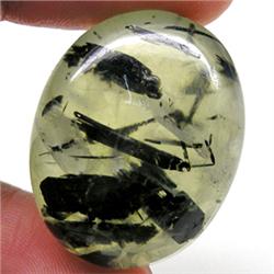 57.10ct RARE Magical Oval Cab Green Penite RARE $2250 (GEM-8075A)