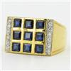 .7ct VVS Diamond Mens New 22k Gold Ring (JEW-1128)