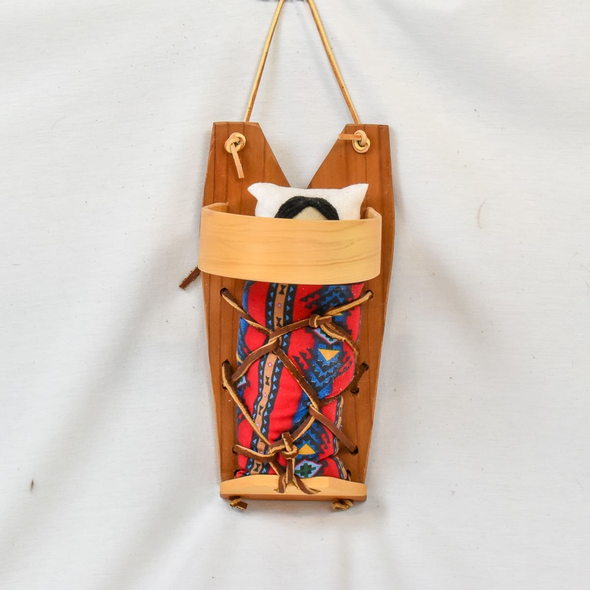 Native American Navajo Cradle Board and Doll