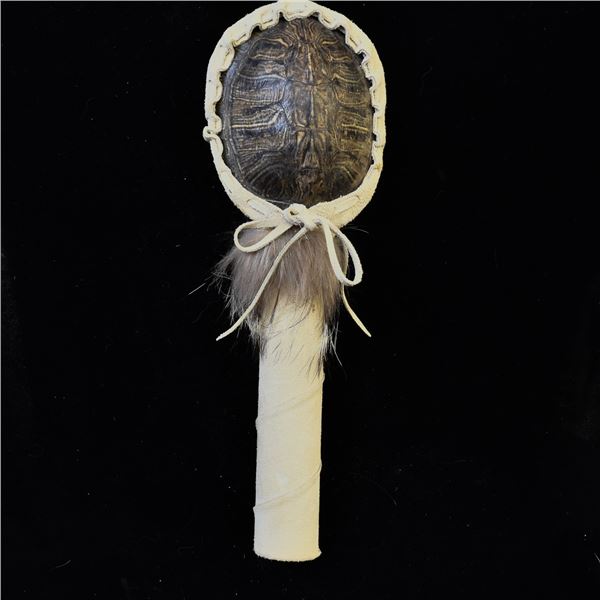 Picuris Turtle Shell Rattle by Tom Gray Elk Rael