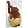 Image 4 : Moche' Culture Figural Pottery Stirrup Pot Replica