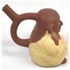 Image 7 : Moche' Culture Figural Pottery Stirrup Pot Replica