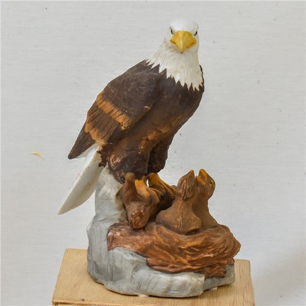 Ceramic Eagle Figurine