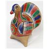 Image 1 : 1989 Mexican Hand Painted Pottery Turkey Bank