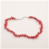 Image 1 : Red Branch Coral Necklace