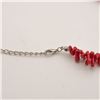 Image 3 : Red Branch Coral Necklace