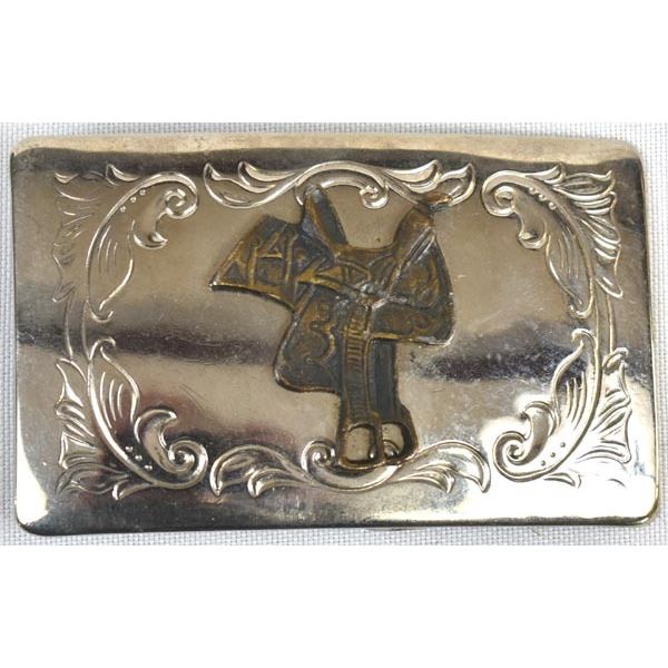 Vintage Southwestern Cowboy Belt Buckle