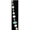 Image 3 : Hubei Chinese Turquoise & Bone Bead Necklace