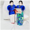 Image 2 : 3 Navajo Traditional Cloth Dolls