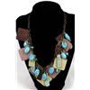 Image 1 : Quail Ridge Studios Copper and Turquoise Choker