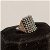 Image 1 : Zuni Sterling Petit Point Turquoise Ring, Amesoli