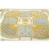 Image 2 : Hermes Yellow Multicolor Silk Ciels Byzantins Scarf