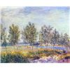 Image 1 : Alfred Sisley - By Meadow