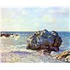 Image 1 : Alfred Sisley - Bay of Long-Country with Rock