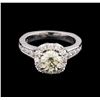 Image 2 : 2.40 ctw Diamond Ring - 14KT White Gold