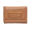 Image 1 : Marc By Marc Jacobs Brown Leather Mini Compact Flap Wallet