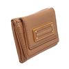 Image 3 : Marc By Marc Jacobs Brown Leather Mini Compact Flap Wallet