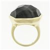 Image 8 : 18k Gold IPPOLITA Rock Candy Unique Faceted Blue Gray Stone Solitaire Ring