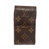 Image 1 : Louis Vuitton Brown Monogram Canvas Leather Cigarette Holder Case