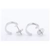 Image 3 : Cartier White Gold Love Mini Hoop Earrings