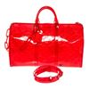 Image 1 : Louis Vuitton x Virgil Abloh Red Monogram PVC Keepall Bandouliere 50 cm Duffle B