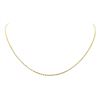 Image 1 : Twenty Inch Rope Chain - 14KT Yellow Gold