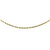 Image 2 : Twenty Inch Rope Chain - 14KT Yellow Gold