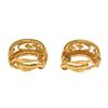 Image 2 : Chanel Gold Logo Earrings