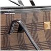 Image 7 : Fendi Brown Printed Canvas Studded Roll Medium Tote Bag