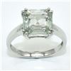 Image 1 : $850 Silver Moissanite(3.5ct) Ring