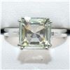 Image 3 : $850 Silver Moissanite(3.5ct) Ring