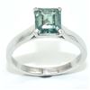 Image 1 : $650 Silver Moissanite(1.6ct) Ring