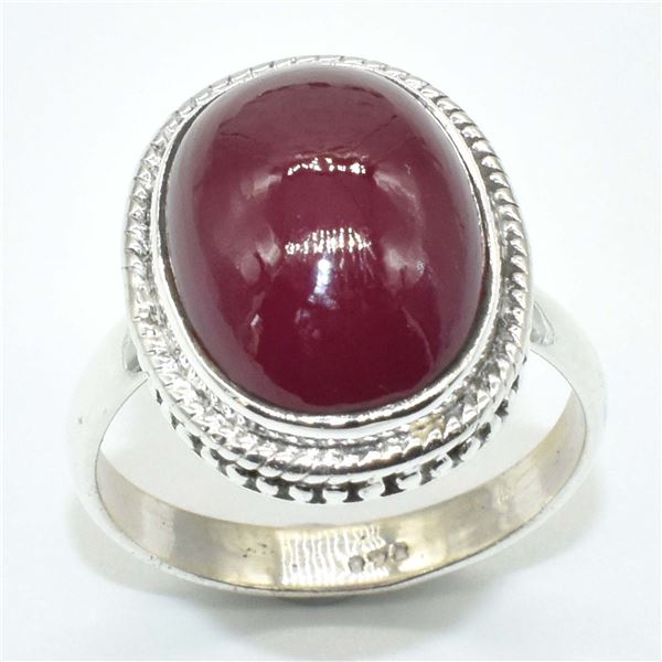 $200 Silver RUBY(9.9ct) Ring