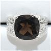 Image 3 : $400 Silver 'SMOKEY QUARTZ' (8.1ct) Ring