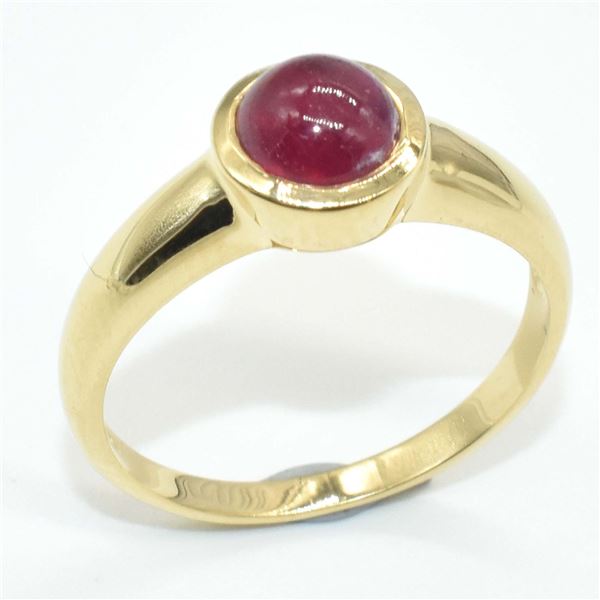 $180  RUBY(0.6ct) Ring (sz. 7.5)