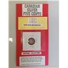 Image 1 : 1917 CANADIAN LARGE 1 CENT; 1911 CANADIAN 'SILVER' .05¢ (five cent)' 1913 & 1920 Canadian 'SILVER' .