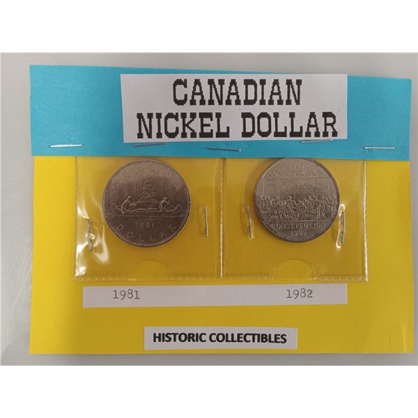 "1929 'STOCK MARKET CRASH" .01¢ & .05¢ (one cent & five cent)*BOTH pcs.1929*; *CANADIAN  .05¢ *SELDO